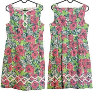 Lilly Pulitzer Adelson Bloomin Cacoonin Shift Dress 4